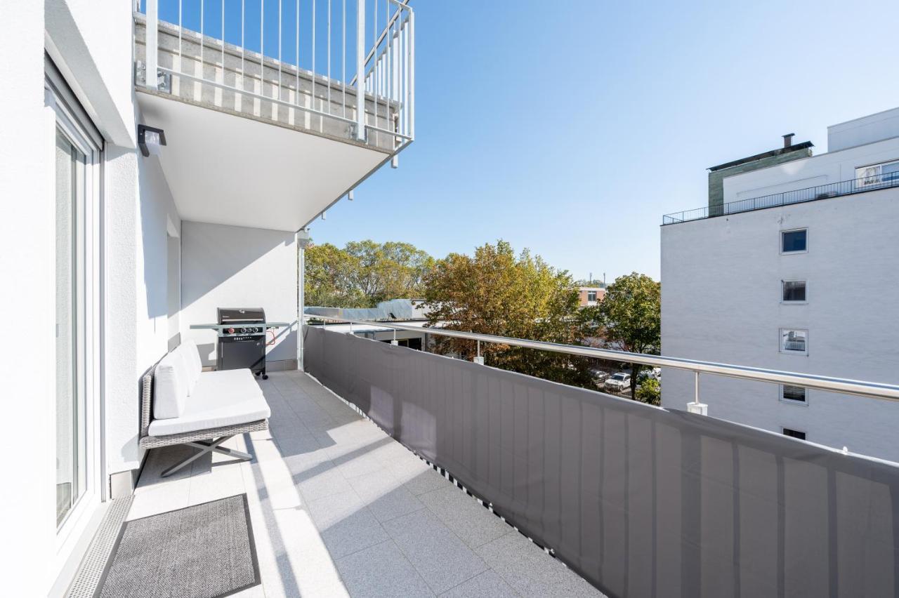 루드빅스하펜 암 라인 Lit Living: Luxus - Box Spring - Parking - Terrace 아파트 외부 사진