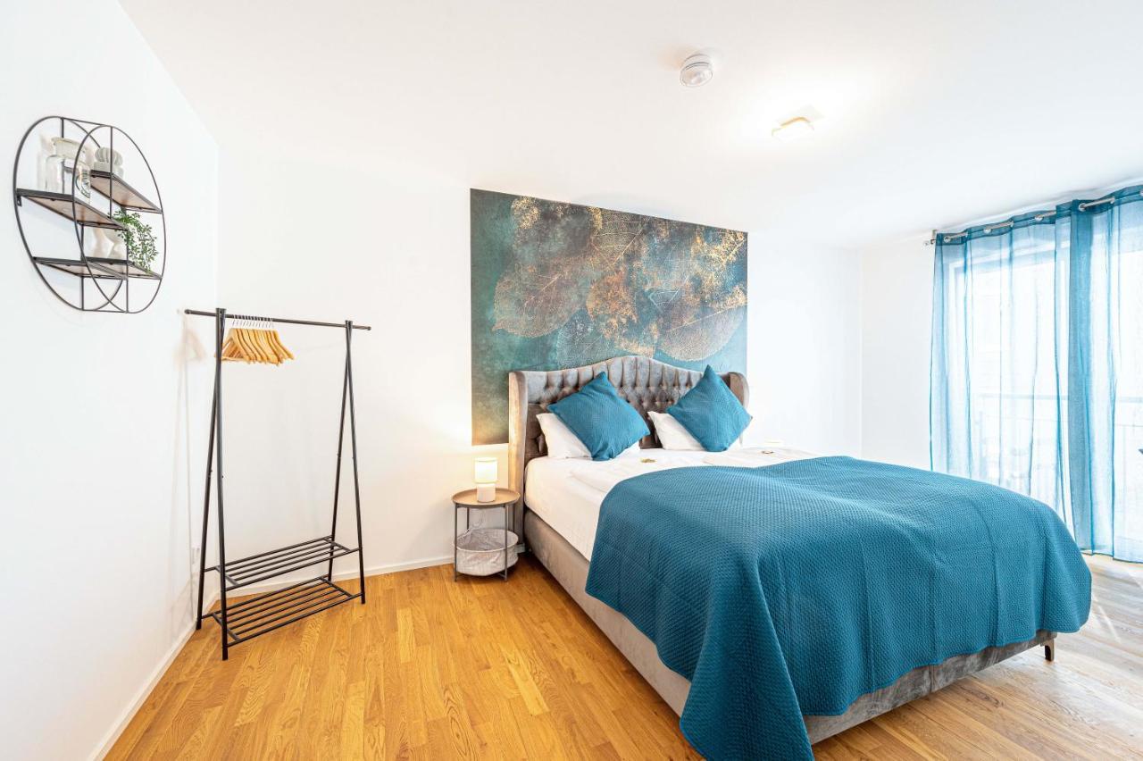 루드빅스하펜 암 라인 Lit Living: Luxus - Box Spring - Parking - Terrace 아파트 외부 사진
