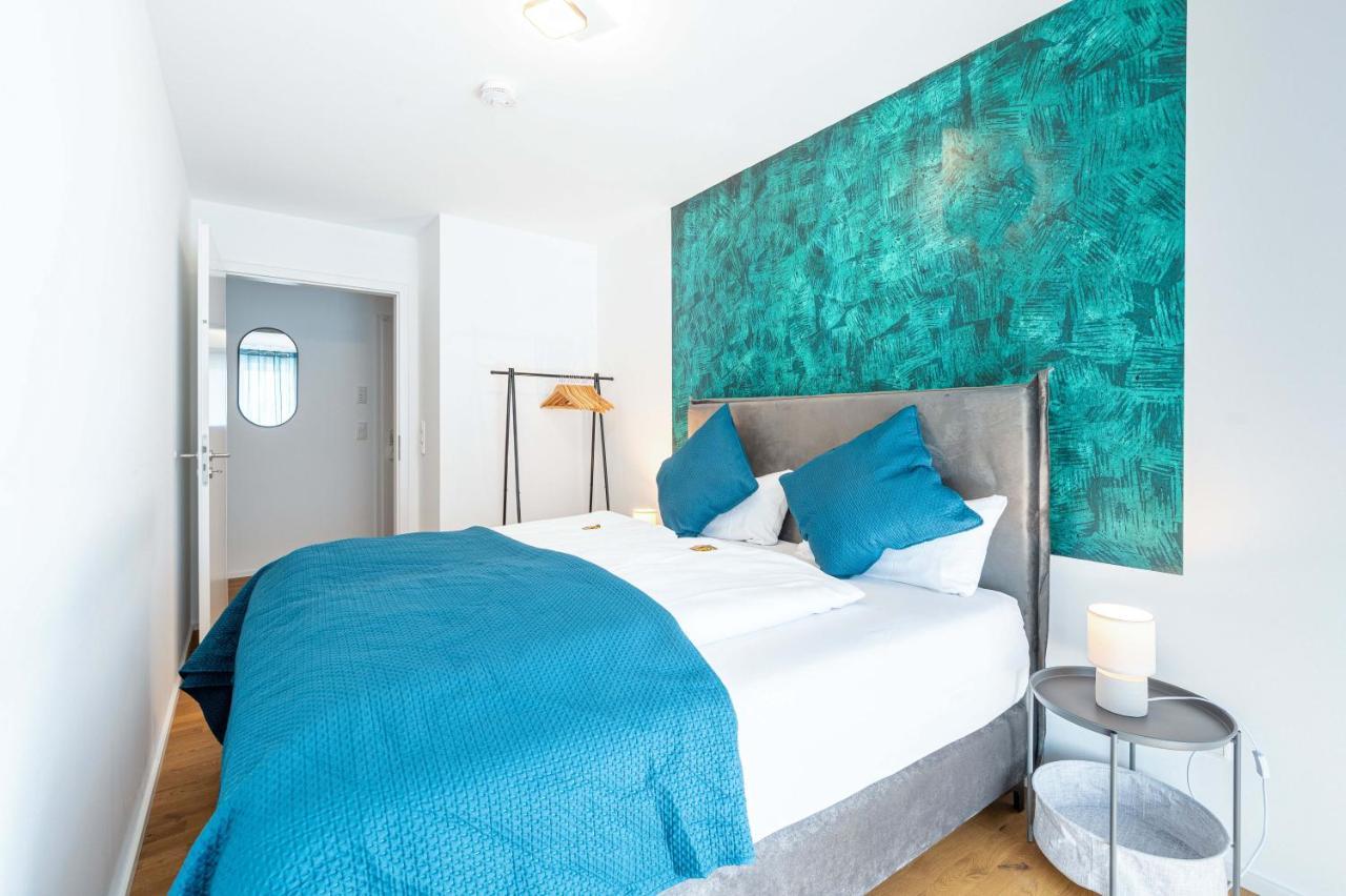 루드빅스하펜 암 라인 Lit Living: Luxus - Box Spring - Parking - Terrace 아파트 외부 사진