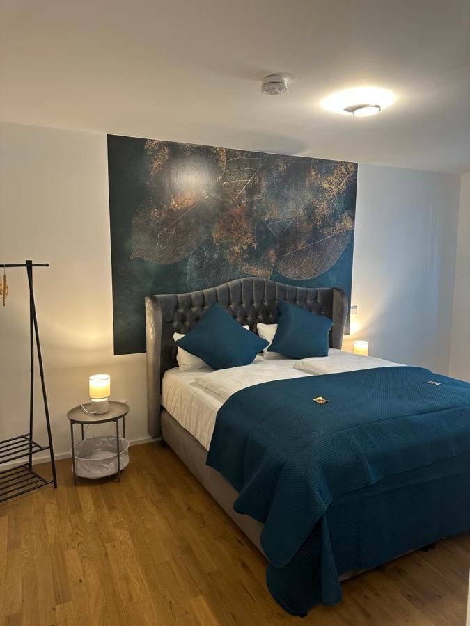루드빅스하펜 암 라인 Lit Living: Luxus - Box Spring - Parking - Terrace 아파트 객실 사진